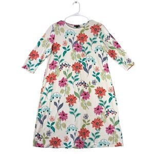 J Jill Weaver Collection Floral Dress Women XS
